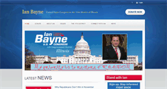 Desktop Screenshot of bayneforcongress.com